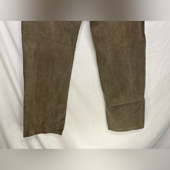 Joseph Abboud Brown Denim Pants - Size 34 | 100% Cotton‎ Vintage - Picture 4 of 9